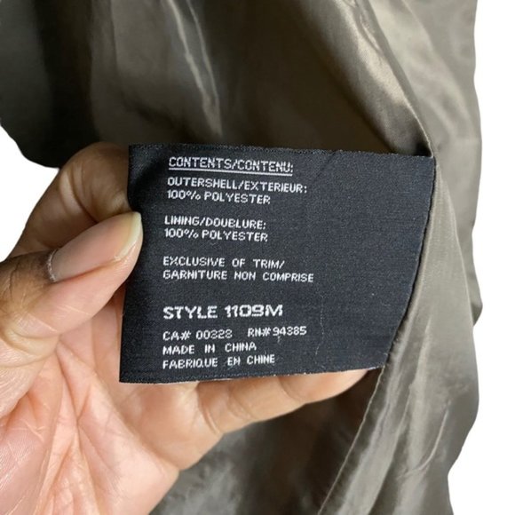 London Fog Unisex Green Full Zip Casual Jacket - Picture 9 of 12